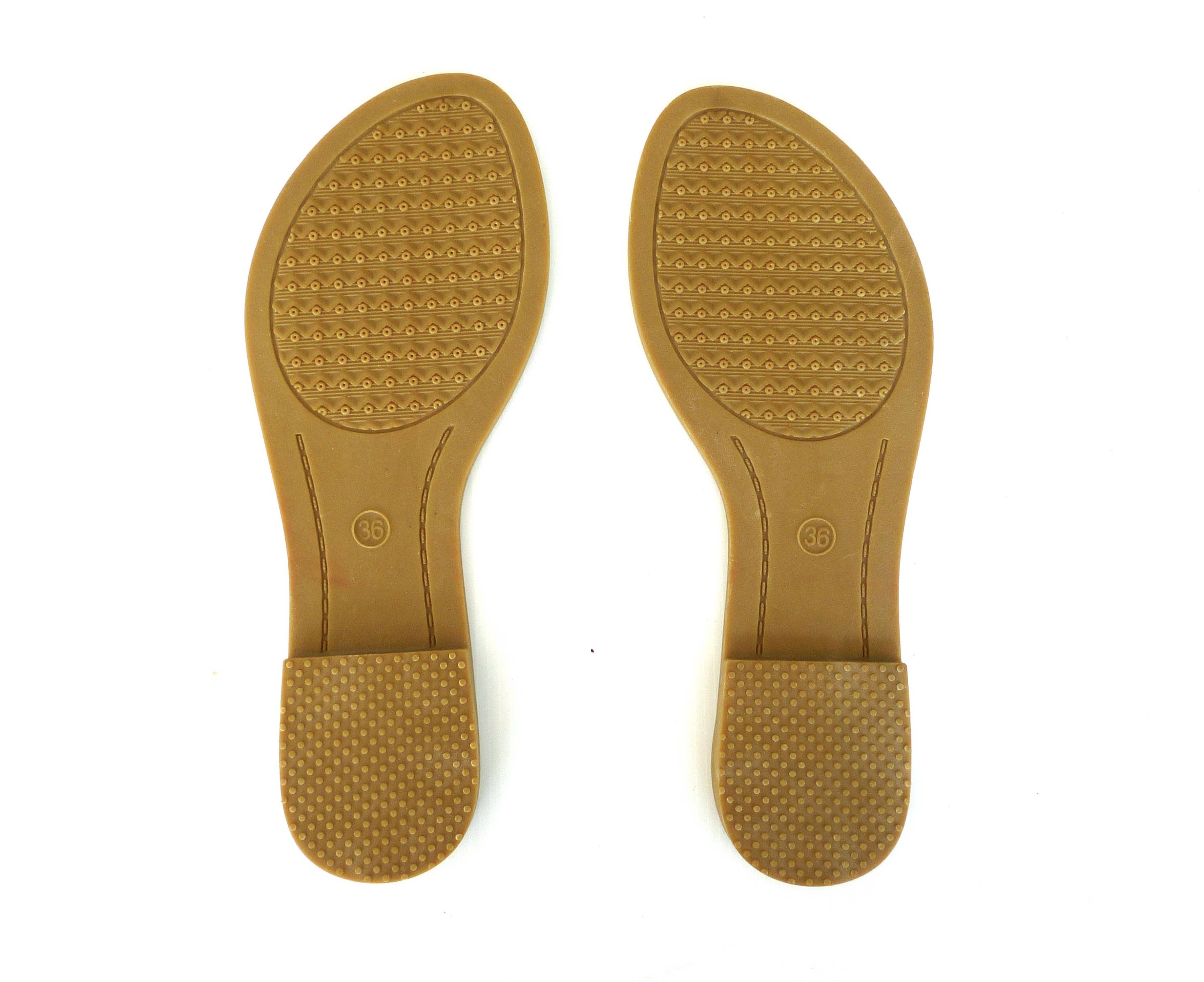 Pair of shoe sole for sandal 36-40 EU size 6-10 US size