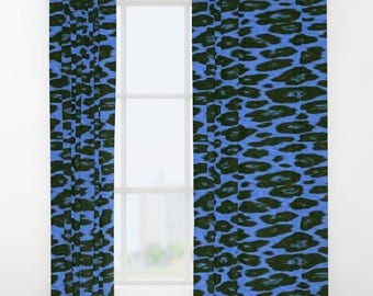 cheetah print window treatments