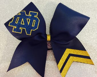 Cheer Custom Logo 2 color Bows