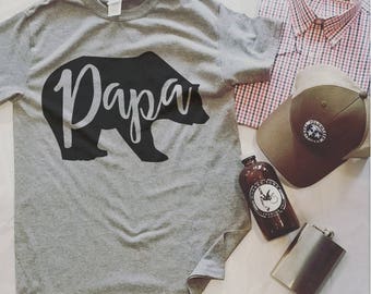 Papa Bear Shirt, Father's Day Gift, Papa Bear, Father Gift, Papa Bear Tee