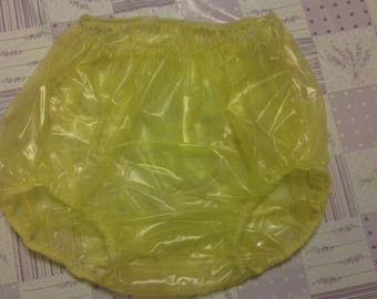 Adult PUL waterproof plastic pants for diaper cover