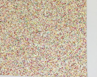 Confetti Cannon Specialty Glitter Fabric Sheet