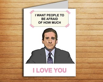 the office valentines day cards