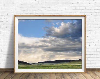 landscape photography, landscape art print, nature, instant download printable art, instant download art, printable art -"Subtle Passings"