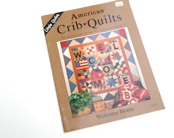 Quilt Patchwork Pattern Book, Out of Print, Welcome Wall Hanging Quilt Pattern & ABC Baby Quilt Pattern