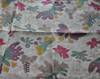 FABRIC ethnic "Butterfly" SOLO city JAVANESE BATIK Indonesia