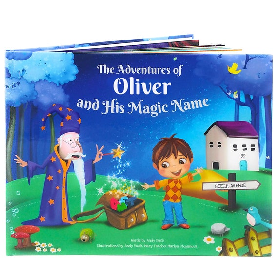 Boy's Birthday Personalised Story Book Great Birthday