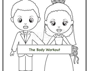 Wedding coloring book | Etsy Wedding coloring book | Etsy