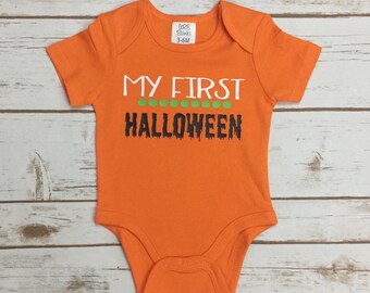 My First Halloween Outfit - Baby Halloween Outfit - 1st Halloween Girl - 1st Halloween Boy - 1st Halloween Outfit