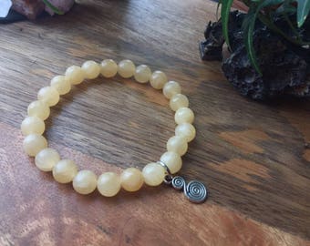 Calcite bracelet | Etsy