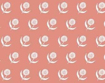 One Yard Cut - Folk Ditsy in Bliss - Folkwood by Rae Ritchie for Dear Stella - Quilters Cotton- Fabric by the Yard