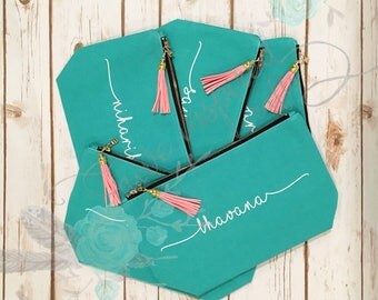 Custom makeup bag, bridesmaid gift, personalized makeup bag, bridesmaid gift, gift for girlfriend, gift for bff, trendy gift