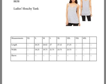 Slouchy tank top