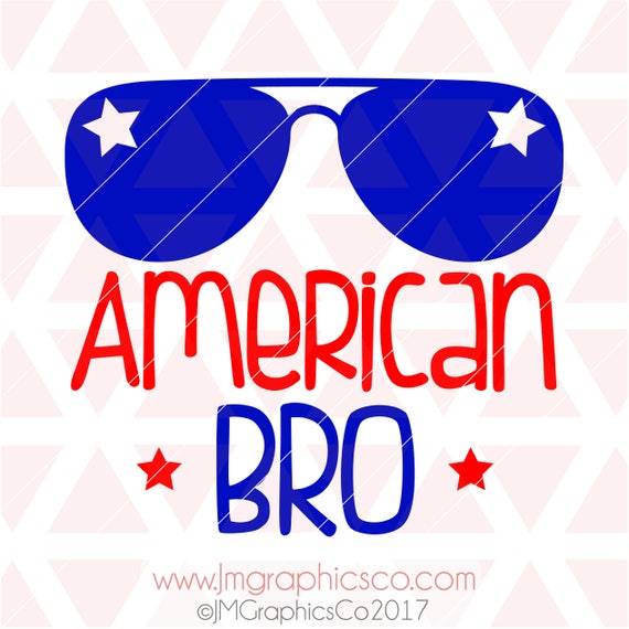 Download American Bro svg eps dxf png cricut cameo scan N cut