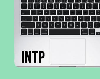 INTP Decal Sticker - Myers-Briggs Decal - Laptop Decal - Laptop Sticker - Macbook Sticker - Vinyl Sticker - Car Decal - iPad Decal