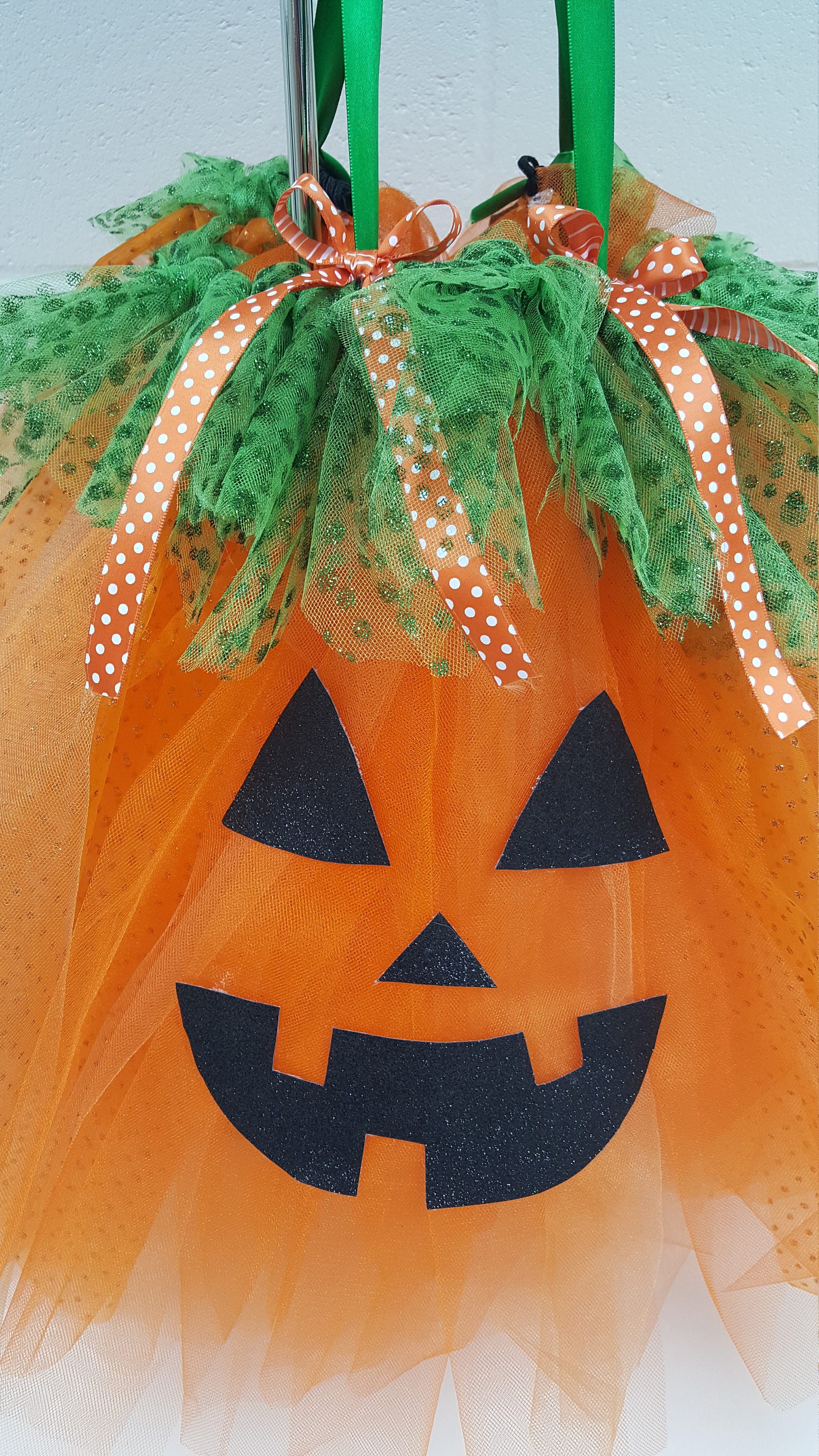 tulle pumpkin costume