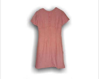 Vintage Pink Dress 1950s Party Dress | 1950s Pink Dress Maggi Stover Rockabilly Dress | 1950s Dress Vintage Dress | Swing Dress