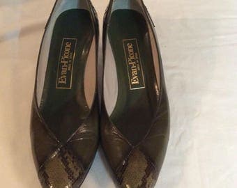 Evan Picone Olive Green Shoes