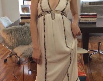 Diane von Furstenberg White Sakara Dress