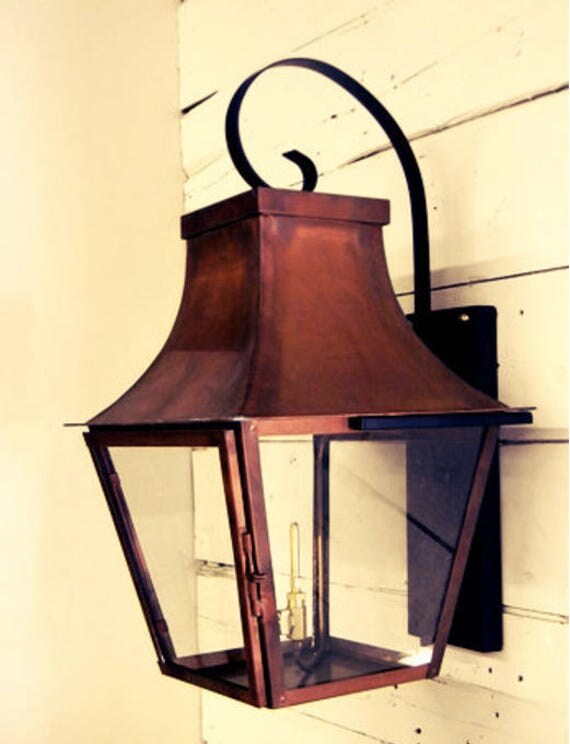 Copper Lantern Pendant Lighting Copper Light Fixture Rustic