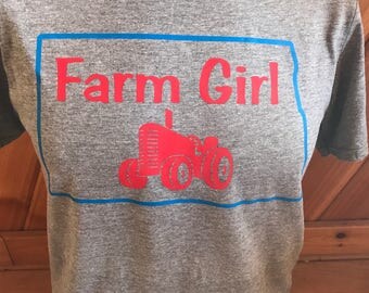 North Dakota Farm Girl