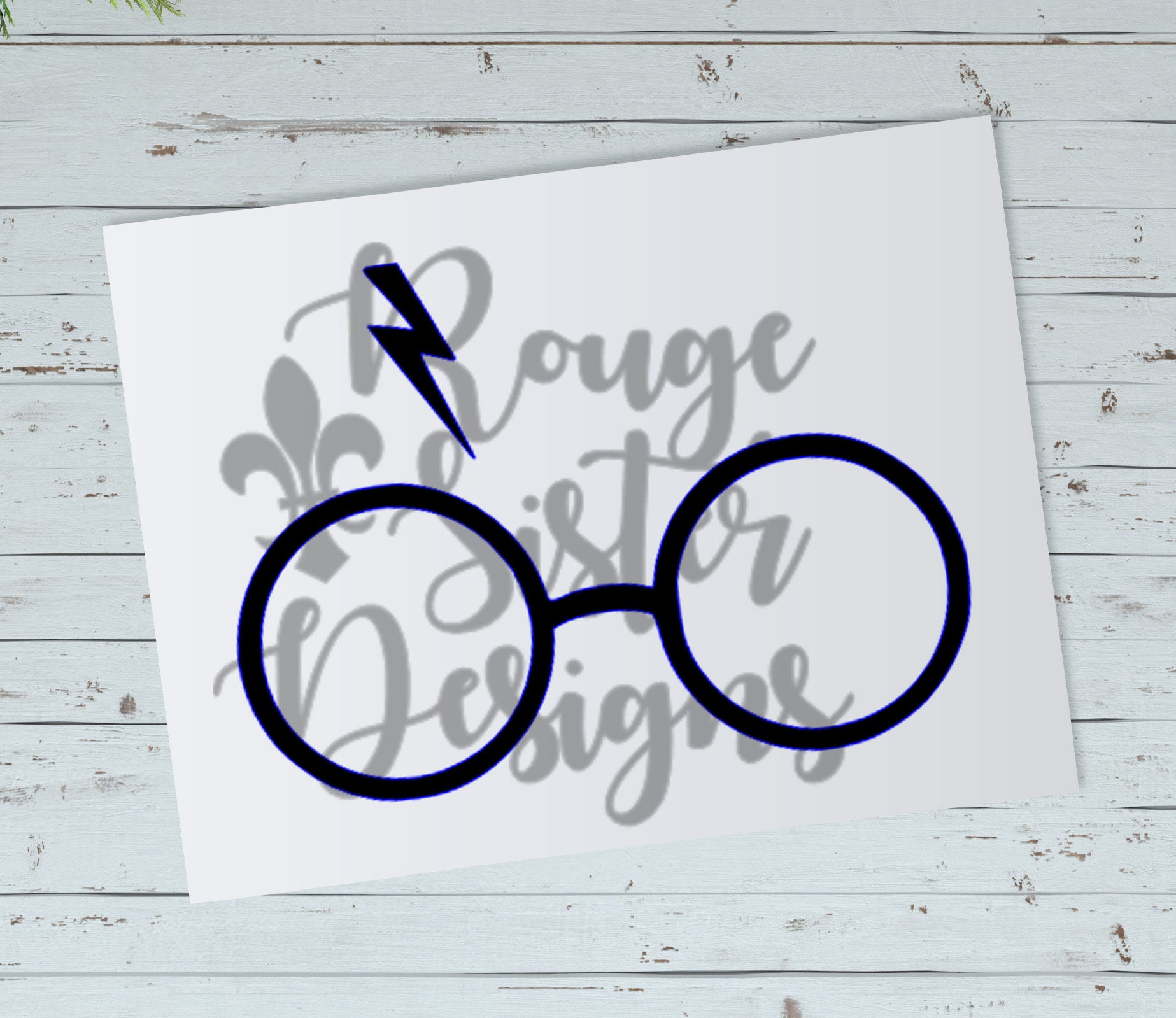 Harry Potter Glasses SVG PNG Cutting File