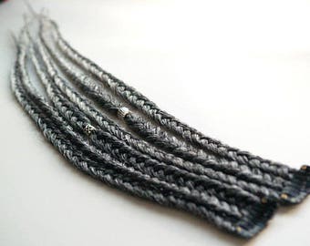 Belly dance Hair Clip dreads Bellydance Headdress Senegalese Twist headdress festival headband belly dance Tribal dance clip in hair braids