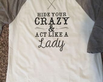 football hide  crazy act   lady