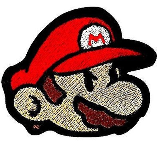 Super Mario World Kart Banana Peel Iron On Patch