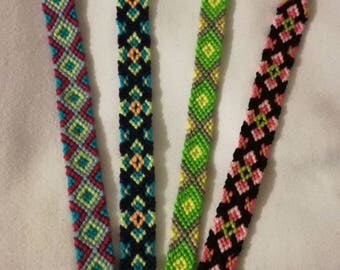 Braided bracelet, Knotted bracelet, Handwoven bracelet, Wrist band, Bracelet bresilien, Friendship bracelet, String bracelet, Bohemian style