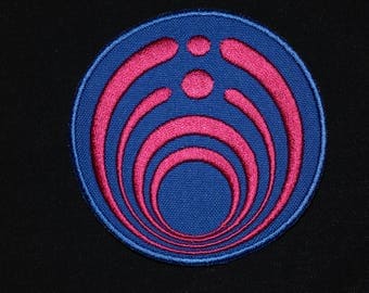 Bassnectar Patch Logo Symbol Jacket Sew-On Applique Vest Jacket Sew Merch BB Gift Bassdrop