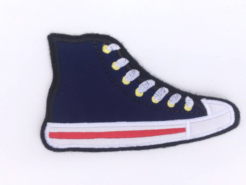 Converse Inspired Sneaker patches Custom Embroidered Patch