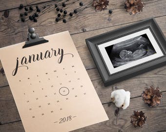 Download December due date | Etsy