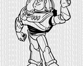 Toy Story svg, Buzz Lightyear svg, Buzz Stencil, toy story clipart, Disney Clipart,Buzz SVG, Instant Download, toy story eps,