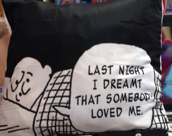 Charlie Brown Morrissey 18" Pillowcase