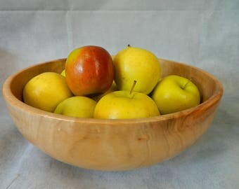 Large Maple Salad Bowl