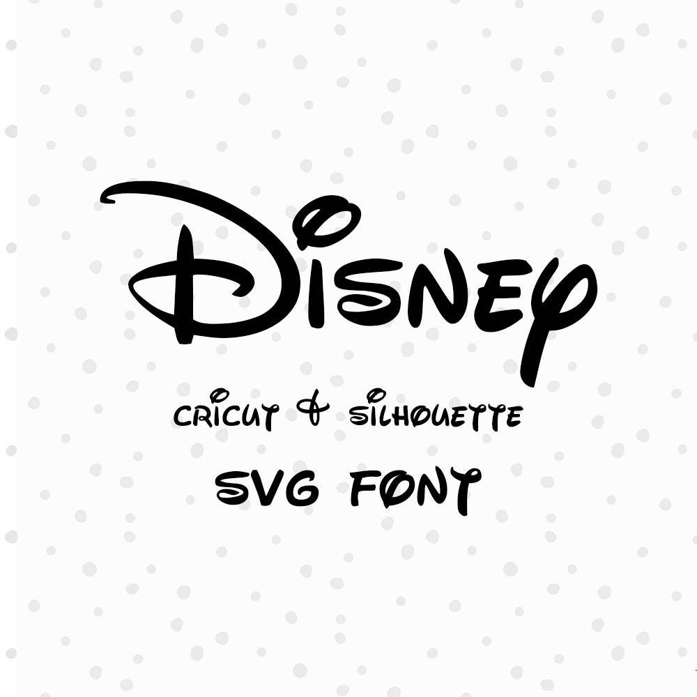 Free Free 136 Disney Font Svg Free SVG PNG EPS DXF File