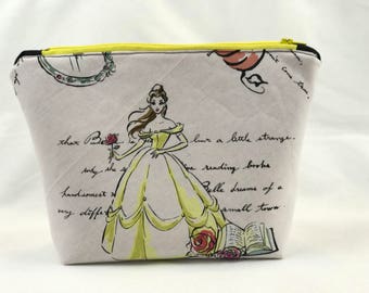 Belle Inspired Makeup Bag