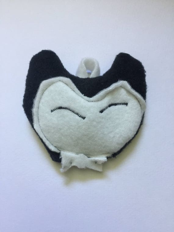 bendy plush keychain