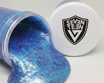 Seventeen Lightstick Slime- 4OZ- Scented Slime- Seventeen- Kpop- Clear Slime- Non Toxic Slime- Borax Free Slime- Korean- Hallyu- Kpop Gift