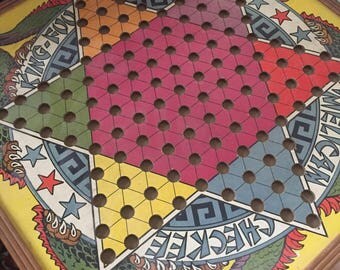 Chinese Checkers/ Checker Board 1938
