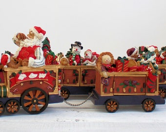 Christmas train | Etsy