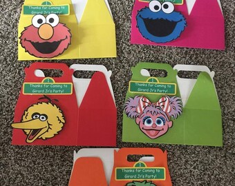 Sesame street box | Etsy