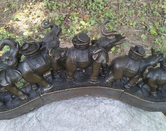 Bronze Lucky Money Elephant