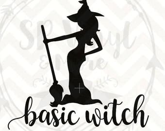 Basic Witch Bundle SVGs for Halloween