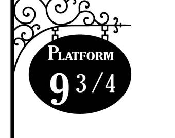 Platform 9 3 4 print | Etsy