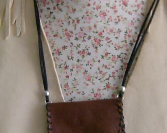Leather pendant