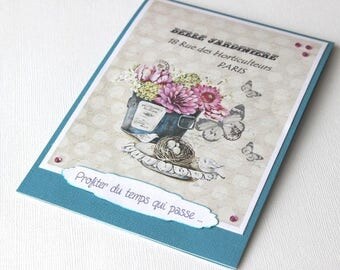 Card any occasion romantic "Carpe Diem" collection