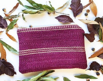 Purple Clutch | Handmade | Sustainable | Jasmine Clutch