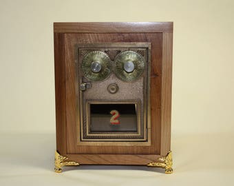 Bank Using a Post Office Lock Box Door